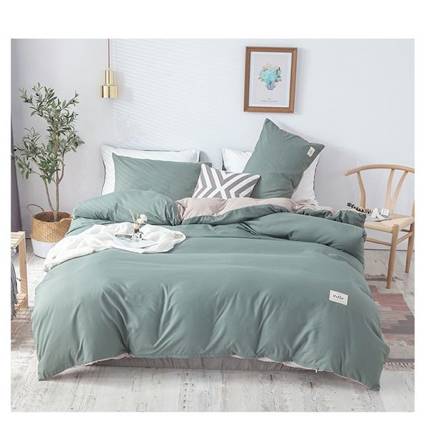fashion bedding set duvet cover home bed comforters sets bed sheets solid color quilt cover pillow caseshigh quality
fashion bedding set duvet cover home bed comforters sets bed sheets solid color quilt cover pillow caseshigh quality