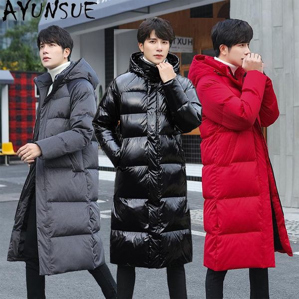 ayunsue winter duck down jacket men hooded warm parkas long coat couple puffer jacket men clothing doudoune homme 2020 kj5986, Black
ayunsue winter duck down jacket men hooded warm parkas long coat couple puffer jacket men clothing doudoune homme 2020 kj5986, Black