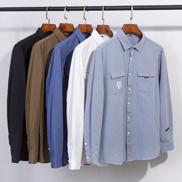 2020 autumn new men's fashion korean casual loose upper body shirt for young men, White;black
2020 autumn new men's fashion korean casual loose upper body shirt for young men, White;black