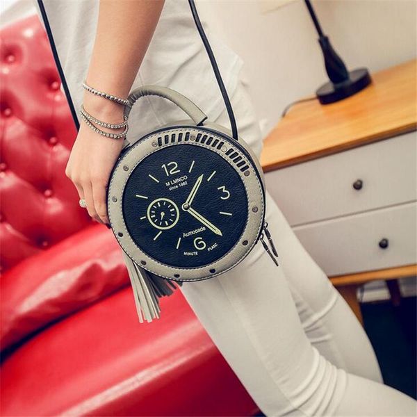 unique circular clock messenger sling bag women small round crossbody bag fashion tassels casual cartoon shoulder school
unique circular clock messenger sling bag women small round crossbody bag fashion tassels casual cartoon shoulder school
