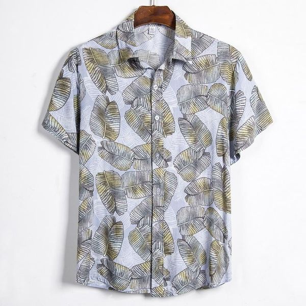 men's casual shirts 2021 summer men fashion hawaiian printed short-sleeve beach holiday floral streetwear camisa masculina, White;black
men's casual shirts 2021 summer men fashion hawaiian printed short-sleeve beach holiday floral streetwear camisa masculina, White;black