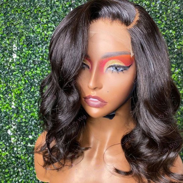 lx brand 12inch short bob body wave synthetic lace front wig glueless lace wigs for black women babyhair fiber daily prepluck 180%densityfac
lx brand 12inch short bob body wave synthetic lace front wig glueless lace wigs for black women babyhair fiber daily prepluck 180%densityfac