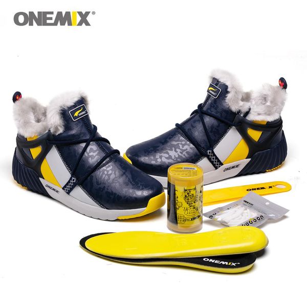 onemix men snow boots waterproof warm winter ankle boots casual outdoor athletic comfortable warm wool shoes jogging sneakers 201017, Black
onemix men snow boots waterproof warm winter ankle boots casual outdoor athletic comfortable warm wool shoes jogging sneakers 201017, Black