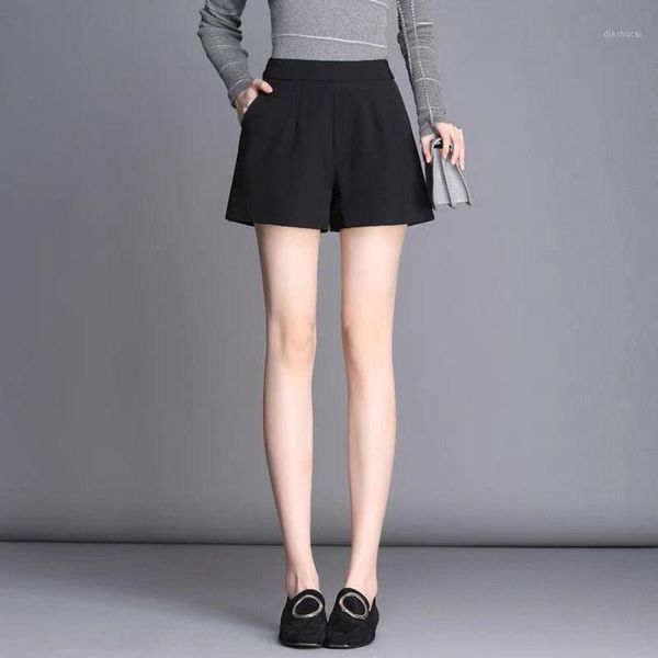 fashion shorts summer women's new style wide leg shorts large size slim elastic high waist ladies black1, White;black
fashion shorts summer women's new style wide leg shorts large size slim elastic high waist ladies black1, White;black