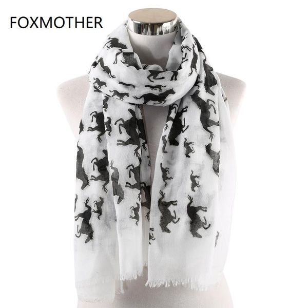 scarves foxmother white horse scarf women shawls wraps bufanda mujer animal foulard femme ladies spring 2021, Blue;gray
scarves foxmother white horse scarf women shawls wraps bufanda mujer animal foulard femme ladies spring 2021, Blue;gray