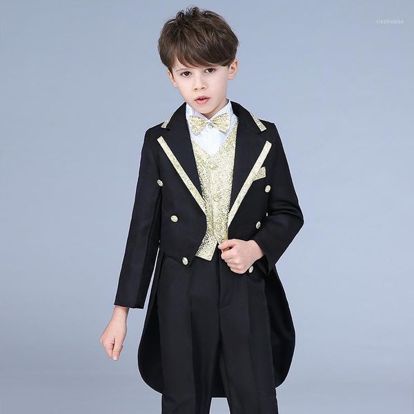 suits 2021 children's suit tuxedo boy performance dress small host command big piano costume magic1, Black
suits 2021 children's suit tuxedo boy performance dress small host command big piano costume magic1, Black