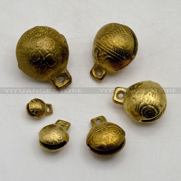 10pcs/lot feng shui chinese vintage style tibetan brass bell 9mm-27mm tiny bead craft decorative tiger head ethnic bracelet home1
10pcs/lot feng shui chinese vintage style tibetan brass bell 9mm-27mm tiny bead craft decorative tiger head ethnic bracelet home1