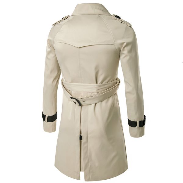 2019 spring and autumn boutique long slim double breasted windbreaker men's coat 1800 -- xd019 p120, Tan;black
2019 spring and autumn boutique long slim double breasted windbreaker men's coat 1800 -- xd019 p120, Tan;black