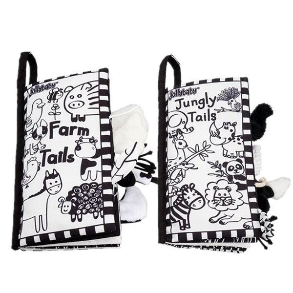 0 to 12 months newborn baby toys infant early development cloth books black white animal tails sz04 1020
0 to 12 months newborn baby toys infant early development cloth books black white animal tails sz04 1020