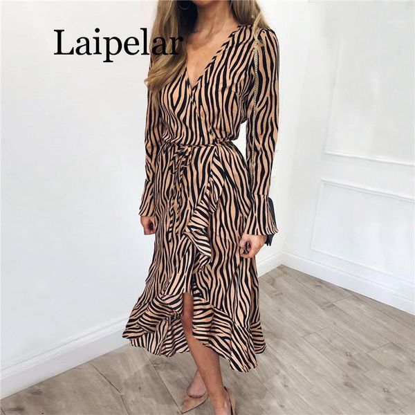 laipelar summer long dresses 2020 women zebra print beach chiffon dress casual long sleeve v neck ruffles elegant party dress1, Black;gray
laipelar summer long dresses 2020 women zebra print beach chiffon dress casual long sleeve v neck ruffles elegant party dress1, Black;gray