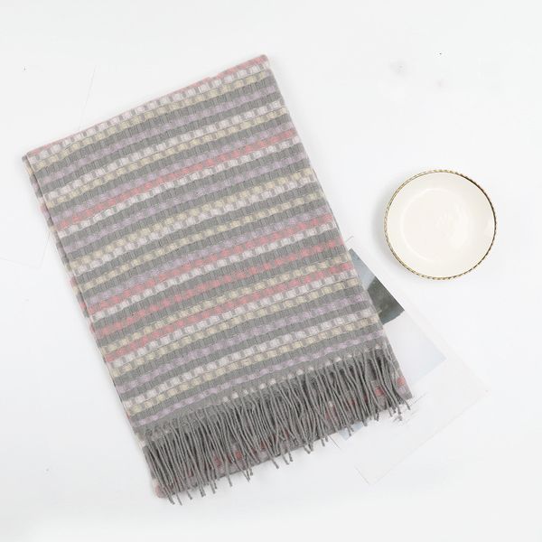 lattice scarf women's autumn and winter thickened warm tassel cashmere scarf 2020 autumn and winter new 100 neck shawl, Blue;gray
lattice scarf women's autumn and winter thickened warm tassel cashmere scarf 2020 autumn and winter new 100 neck shawl, Blue;gray