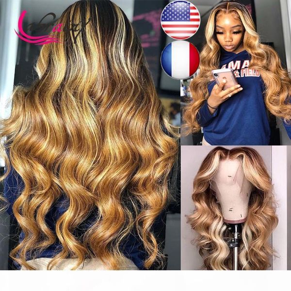 ombre honey blonde brown highlight wig colored deep part body wave lace front wig hd transparent lace frontal human hair, Black;brown
ombre honey blonde brown highlight wig colored deep part body wave lace front wig hd transparent lace frontal human hair, Black;brown