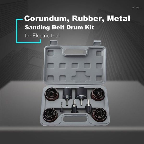 sanding belt drum kit 80 or 120 grit sandpaper long/short sander with spindle sander sleeves rotary tools for woodworking1
sanding belt drum kit 80 or 120 grit sandpaper long/short sander with spindle sander sleeves rotary tools for woodworking1