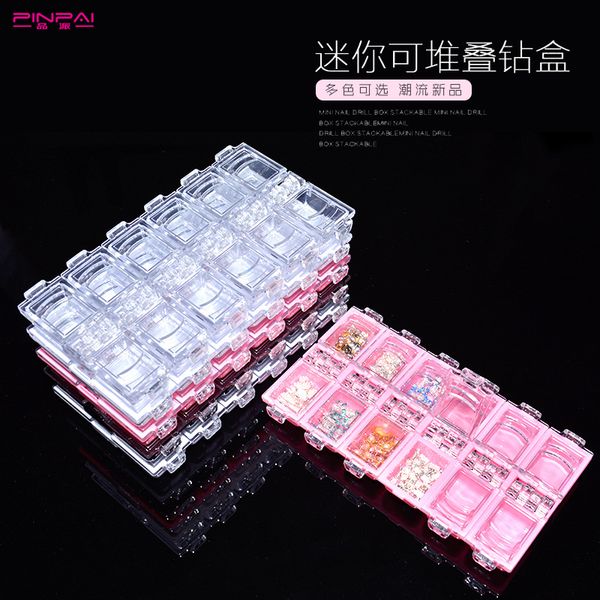manicure jewelry box 12 grid mini drill box small storage independent flip nail jewelry box ing
manicure jewelry box 12 grid mini drill box small storage independent flip nail jewelry box ing