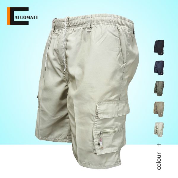 2020 summer men's cargo short trousers side multi-pockets men work shorts male military style straight work lace up short pants q1103, White;black
2020 summer men's cargo short trousers side multi-pockets men work shorts male military style straight work lace up short pants q1103, White;black