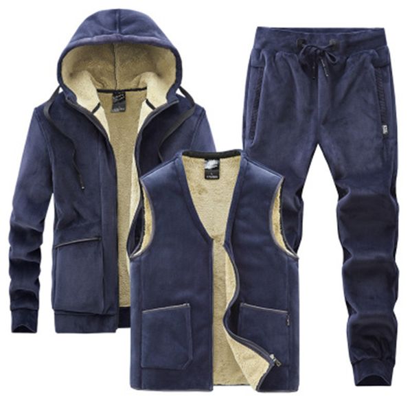 men fleece sets 2020 winter mens thick hoodies+vest +pants man hooded sweatshirt tracksuits male warm three-piece suit 8xl 1022, Gray
men fleece sets 2020 winter mens thick hoodies+vest +pants man hooded sweatshirt tracksuits male warm three-piece suit 8xl 1022, Gray
