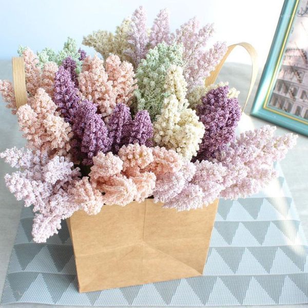decorative flowers & wreaths 6pcs/lots artificial foam mini berry vanilla spike cereals plant bouquet for home wedding decor1
decorative flowers & wreaths 6pcs/lots artificial foam mini berry vanilla spike cereals plant bouquet for home wedding decor1
