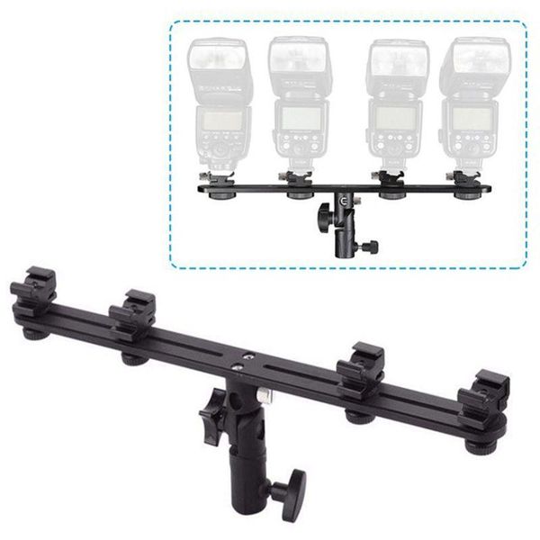 universal four flash bracket shoe speedlight stand umbrella light holder for studio video dslr camera yongnuo1
universal four flash bracket shoe speedlight stand umbrella light holder for studio video dslr camera yongnuo1