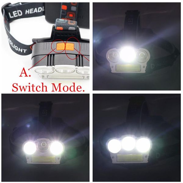 xml cob3t6 led 2 стиль фара красный свет рыбалка фара пешеходные лампа фонарь xml cob3t6 водить самые низкие цены wmtuvg xhlight