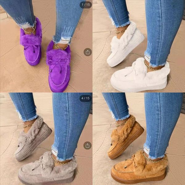 raxd8 cotton for women autumn woollen shoes for women winter wear fairy lamb mop shoes yarn cotton slippers snow boots plus velvet home, Black
raxd8 cotton for women autumn woollen shoes for women winter wear fairy lamb mop shoes yarn cotton slippers snow boots plus velvet home, Black