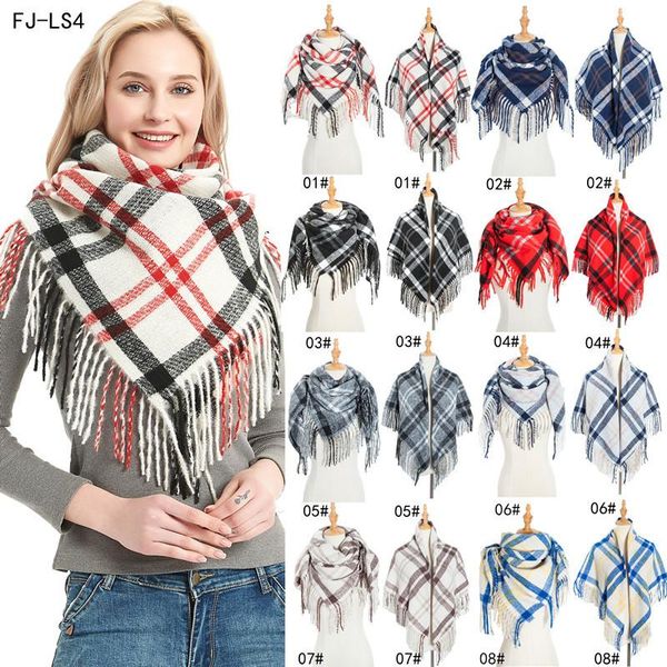 scarves 2021 spring winter women scarf plaid warm cashmere shawls and lady bandana wraps, Blue;gray
scarves 2021 spring winter women scarf plaid warm cashmere shawls and lady bandana wraps, Blue;gray