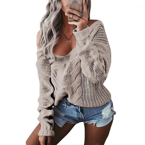 shujin spring deep v-neck knitted sweaters women long sleeve off shoulder sweater femme outwear sweater 20201, White;black
shujin spring deep v-neck knitted sweaters women long sleeve off shoulder sweater femme outwear sweater 20201, White;black