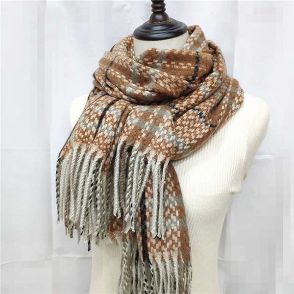 scarves winter women's plaid cashmere scarf neutral woven clothing accessories jewelry mid-length warm tassel bib foulard femme bufanda, Blue;gray
scarves winter women's plaid cashmere scarf neutral woven clothing accessories jewelry mid-length warm tassel bib foulard femme bufanda, Blue;gray