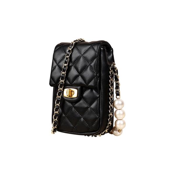 new fashion trend leather mobile phone bag women's sloping vertical small square bag pearl chain one-shoulder sloping bag
new fashion trend leather mobile phone bag women's sloping vertical small square bag pearl chain one-shoulder sloping bag