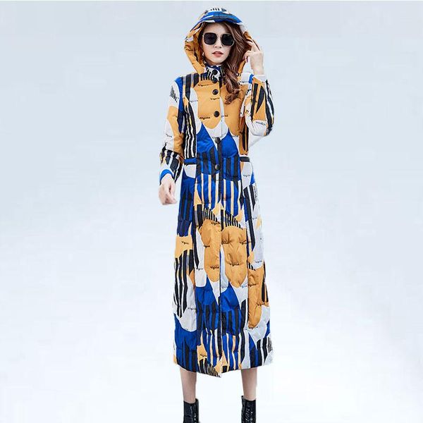 90% duck down coat women hooded parka long coats 2020 winter jacket coat ladies vintage jacquard print warm jacket feminino, Black
90% duck down coat women hooded parka long coats 2020 winter jacket coat ladies vintage jacquard print warm jacket feminino, Black