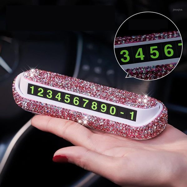 interior decorations diamond crystal concealed temporary parking card rhinestone with suckers phone number plate car styling1
interior decorations diamond crystal concealed temporary parking card rhinestone with suckers phone number plate car styling1