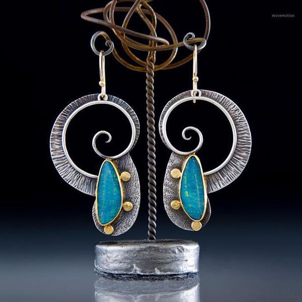 big disc spiral snails dot wave spiral pendant earrings bohemian style jewelry retro glamour earrings women fashion gift o3d3761, Silver
big disc spiral snails dot wave spiral pendant earrings bohemian style jewelry retro glamour earrings women fashion gift o3d3761, Silver