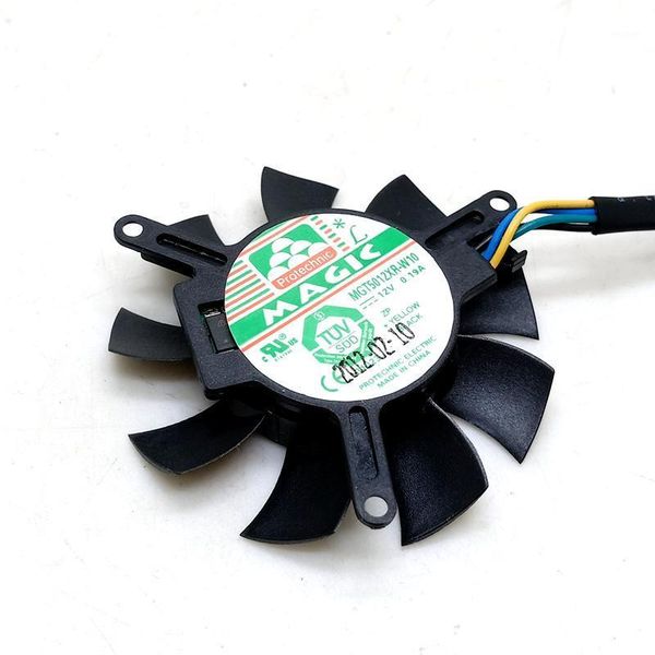 mgt5012xf-w10 ultra quiet 5010 graphics card fan blade 45mm diameter 39mm hole pitch 12v 0.19a fan blade 4pin pwm1
mgt5012xf-w10 ultra quiet 5010 graphics card fan blade 45mm diameter 39mm hole pitch 12v 0.19a fan blade 4pin pwm1