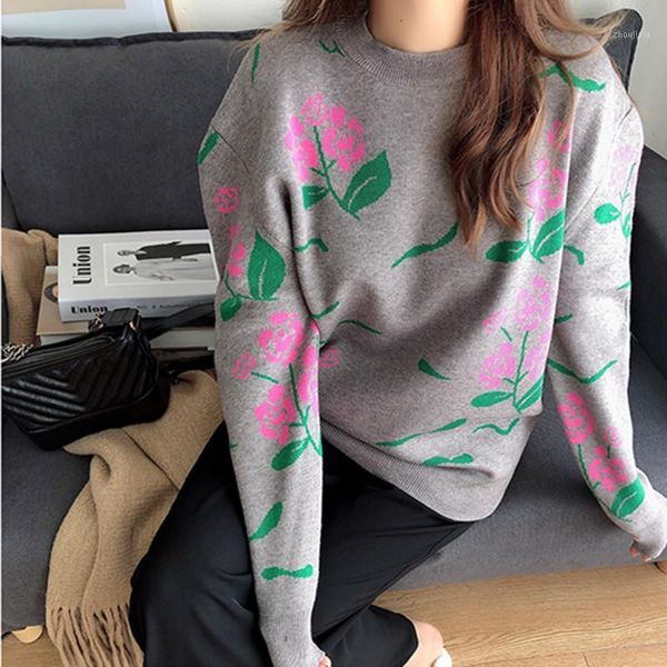 hzirip elegant rose print knitted sweater female 2020 new autumn winter fashion o-neck warm pullovers women sweaters1, White;black
hzirip elegant rose print knitted sweater female 2020 new autumn winter fashion o-neck warm pullovers women sweaters1, White;black