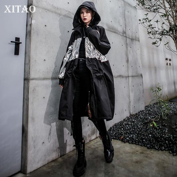xitao tide ruched patchwork trench coat hat long sleeve zipper loose casual plus size women clothes 2019 autumn new wqr19521, Tan;black
xitao tide ruched patchwork trench coat hat long sleeve zipper loose casual plus size women clothes 2019 autumn new wqr19521, Tan;black