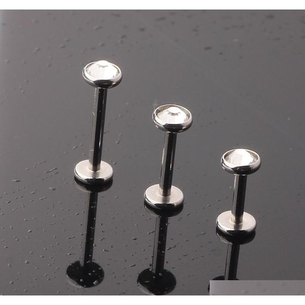 clear gem interanlly flat labret bar with piercing lip rings mix 6 8 10mm body jewelr sqcejf dh_seller2010, Black
clear gem interanlly flat labret bar with piercing lip rings mix 6 8 10mm body jewelr sqcejf dh_seller2010, Black