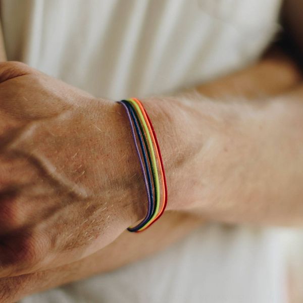 new style men's simple rainbow seven personalized gay hand jewelry new style men's bracelet simple rainbow bracelet color seven co, Golden;silver
new style men's simple rainbow seven personalized gay hand jewelry new style men's bracelet simple rainbow bracelet color seven co, Golden;silver