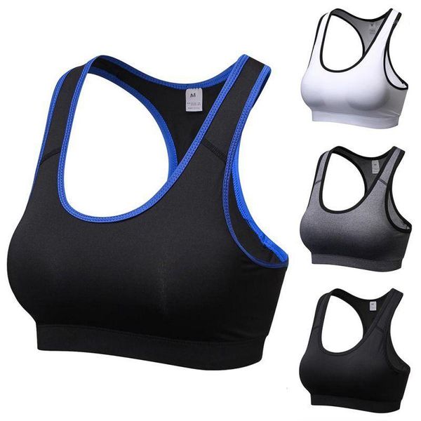 gym clothing 2021 push up bra for female athletic sports yoga running padded women tank vest underwear shockproof strappy sport bra1, White;black
gym clothing 2021 push up bra for female athletic sports yoga running padded women tank vest underwear shockproof strappy sport bra1, White;black