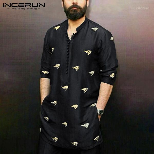 ethnic clothing incerun autumn casual men print long sleeve muslim kaftan shirt fashion joker pullover style mens blouse streetwear1, Red
ethnic clothing incerun autumn casual men print long sleeve muslim kaftan shirt fashion joker pullover style mens blouse streetwear1, Red