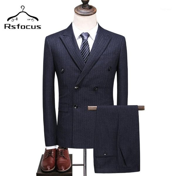 rsfocus mens double breasted suits 2020 slim fit vertical striped suit men 5xl plus size luxury wedding suits formal wear tz0101, White;black
rsfocus mens double breasted suits 2020 slim fit vertical striped suit men 5xl plus size luxury wedding suits formal wear tz0101, White;black