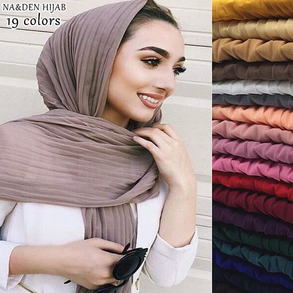 scarves wrinkle chiffon scarf women shawl simple turban style bandana muslim echarpe wraps muffler 10pcs, Blue;gray
scarves wrinkle chiffon scarf women shawl simple turban style bandana muslim echarpe wraps muffler 10pcs, Blue;gray