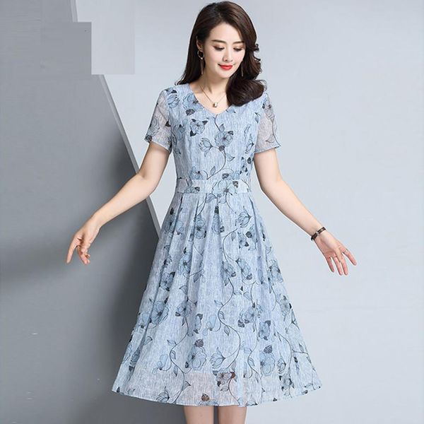 women dress 2021 summer style a-line tunic milk silk print floral casual plus size vestido feminino loose dresses clothes#j30, Black;gray
women dress 2021 summer style a-line tunic milk silk print floral casual plus size vestido feminino loose dresses clothes#j30, Black;gray