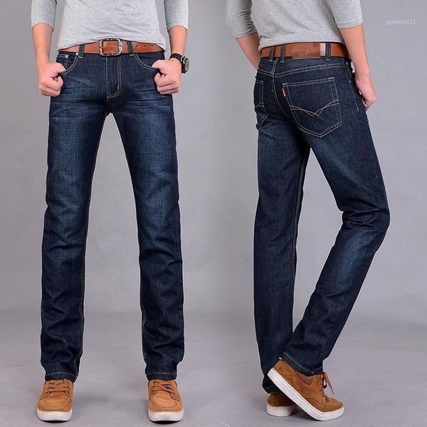 2020 new men straight slim jeans, popular medium waist fashion men's long pants b0011, Blue
2020 new men straight slim jeans, popular medium waist fashion men's long pants b0011, Blue