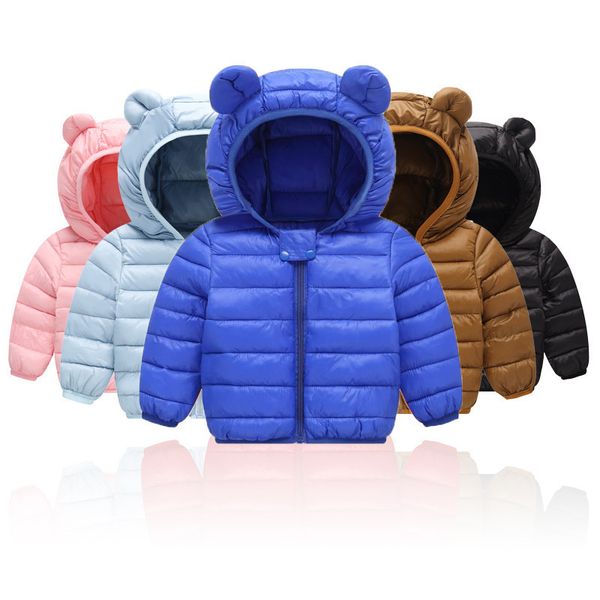 autumn winter warm kids jackets 0-4 years baby girls & boys jackets cute ears outerwear children cotton padded jackets for girls lj201203, Blue;gray
autumn winter warm kids jackets 0-4 years baby girls & boys jackets cute ears outerwear children cotton padded jackets for girls lj201203, Blue;gray