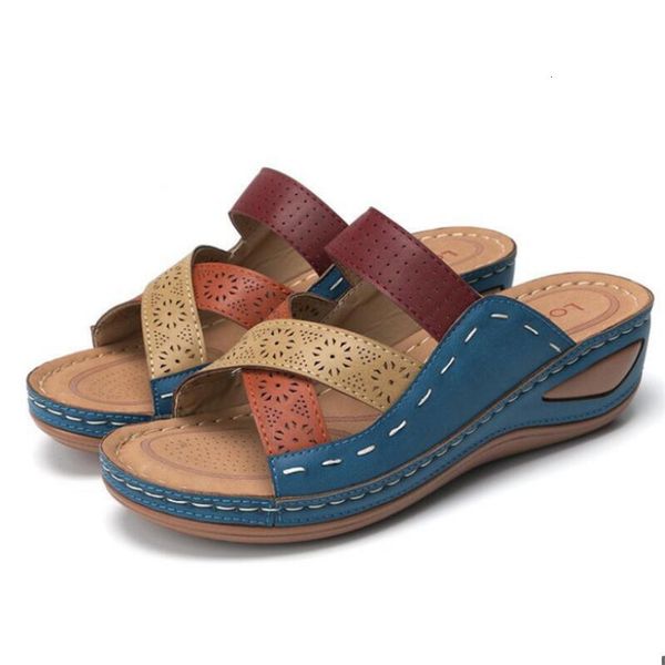 summer of roman women 2021 new colors combining casual hollow cross large sandals and women's slippers qibb, Black
summer of roman women 2021 new colors combining casual hollow cross large sandals and women's slippers qibb, Black