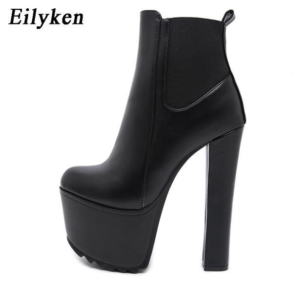 eilyken winter new high heels ankle women boots black pu leather round toe zipper female boot platform women shoes 201021
eilyken winter new high heels ankle women boots black pu leather round toe zipper female boot platform women shoes 201021
