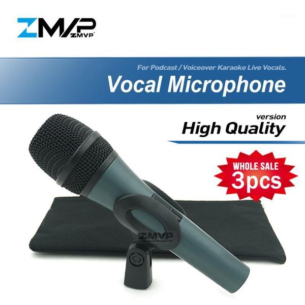3pcs version 845s professional live vocals 845 wired microphone karaoke cardioid dynamic microfone microfono mic1
3pcs version 845s professional live vocals 845 wired microphone karaoke cardioid dynamic microfone microfono mic1