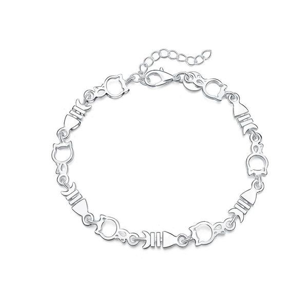 new arrive beautiful women bracelet noble fish chain fashion wedding party silver cute lady nice bracelet jewelry lh011 h bbyxel, Black
new arrive beautiful women bracelet noble fish chain fashion wedding party silver cute lady nice bracelet jewelry lh011 h bbyxel, Black