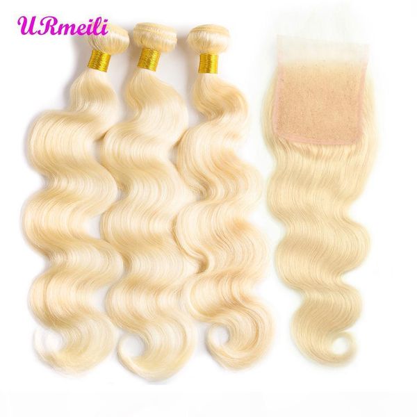 malaysia human hair 613 blonde body wave 3 4 bundles with lace closure 613 body wave color hair weft remy hair, Black;brown
malaysia human hair 613 blonde body wave 3 4 bundles with lace closure 613 body wave color hair weft remy hair, Black;brown