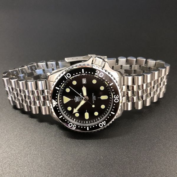 steeldive 1996 japan skx007 small abalone 316l stainless steel dive watch 200m mechanical ceramic bezel diver watches mens 2020 t200324, Slivery;brown
steeldive 1996 japan skx007 small abalone 316l stainless steel dive watch 200m mechanical ceramic bezel diver watches mens 2020 t200324, Slivery;brown