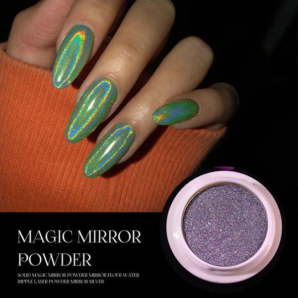 1 box holographic nail powder fine rainbow nail art glitter powder for salon home art diy deco s55, Silver;gold
1 box holographic nail powder fine rainbow nail art glitter powder for salon home art diy deco s55, Silver;gold